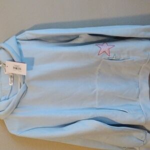 Beginning Boutique Sky Blue Hoodie